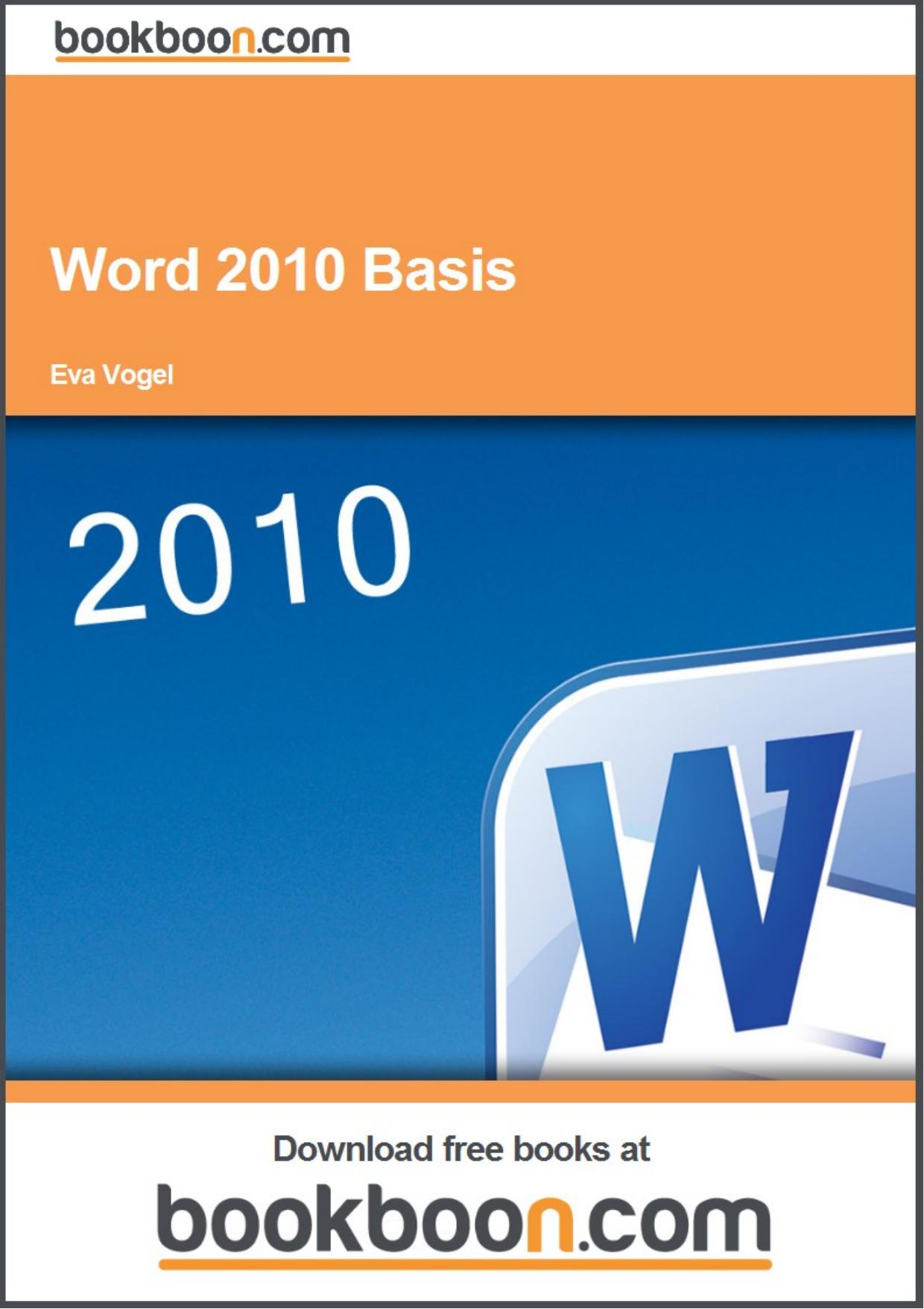 Word 2010 Basis