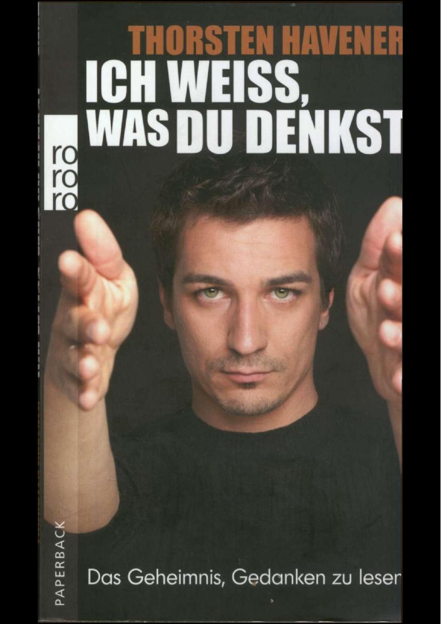 Ich weiss, was du denkst