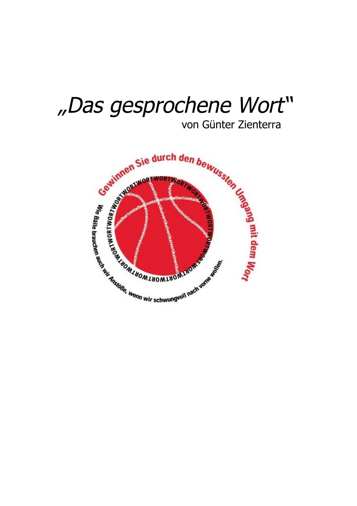 Günter Zienterra - Das gesprochene Wort