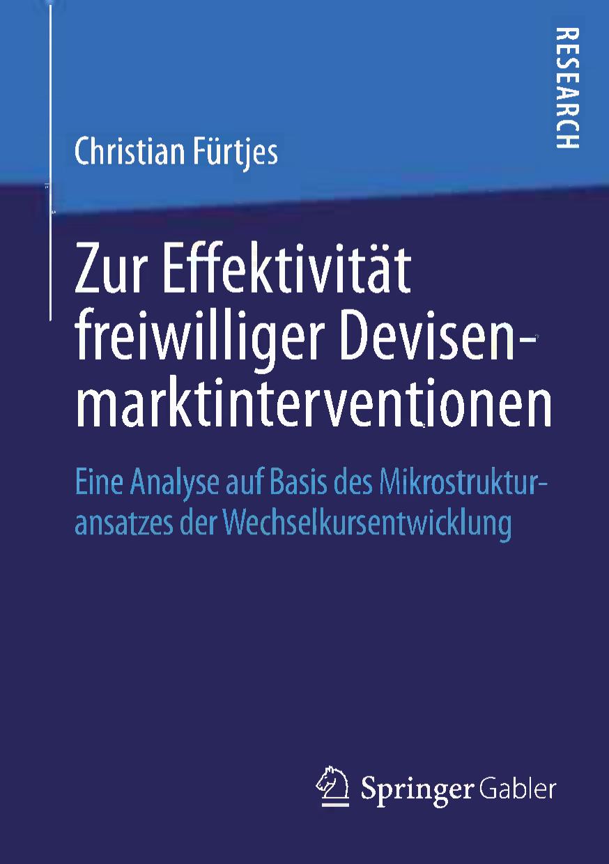 Zur Effektivitat freiwilliger Devisenmarkt