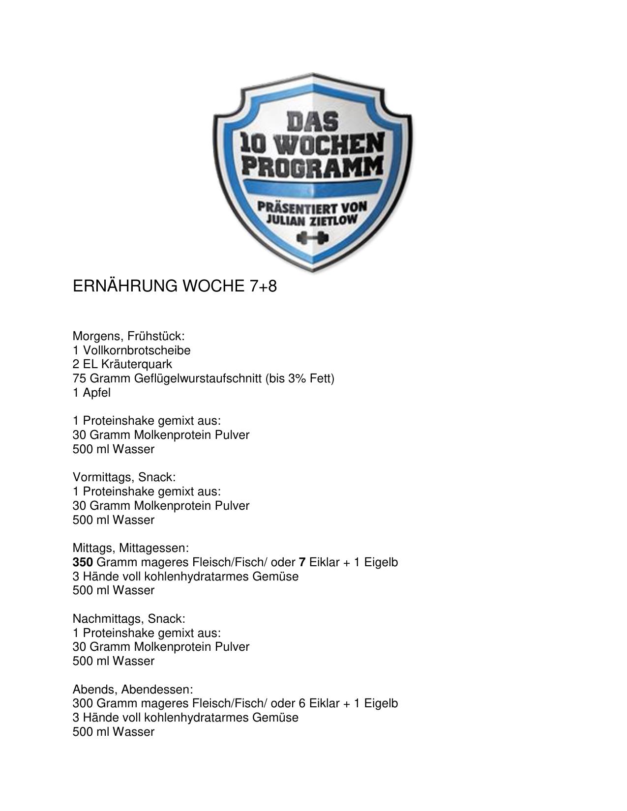 ernaehrungsplan woche 7+8
