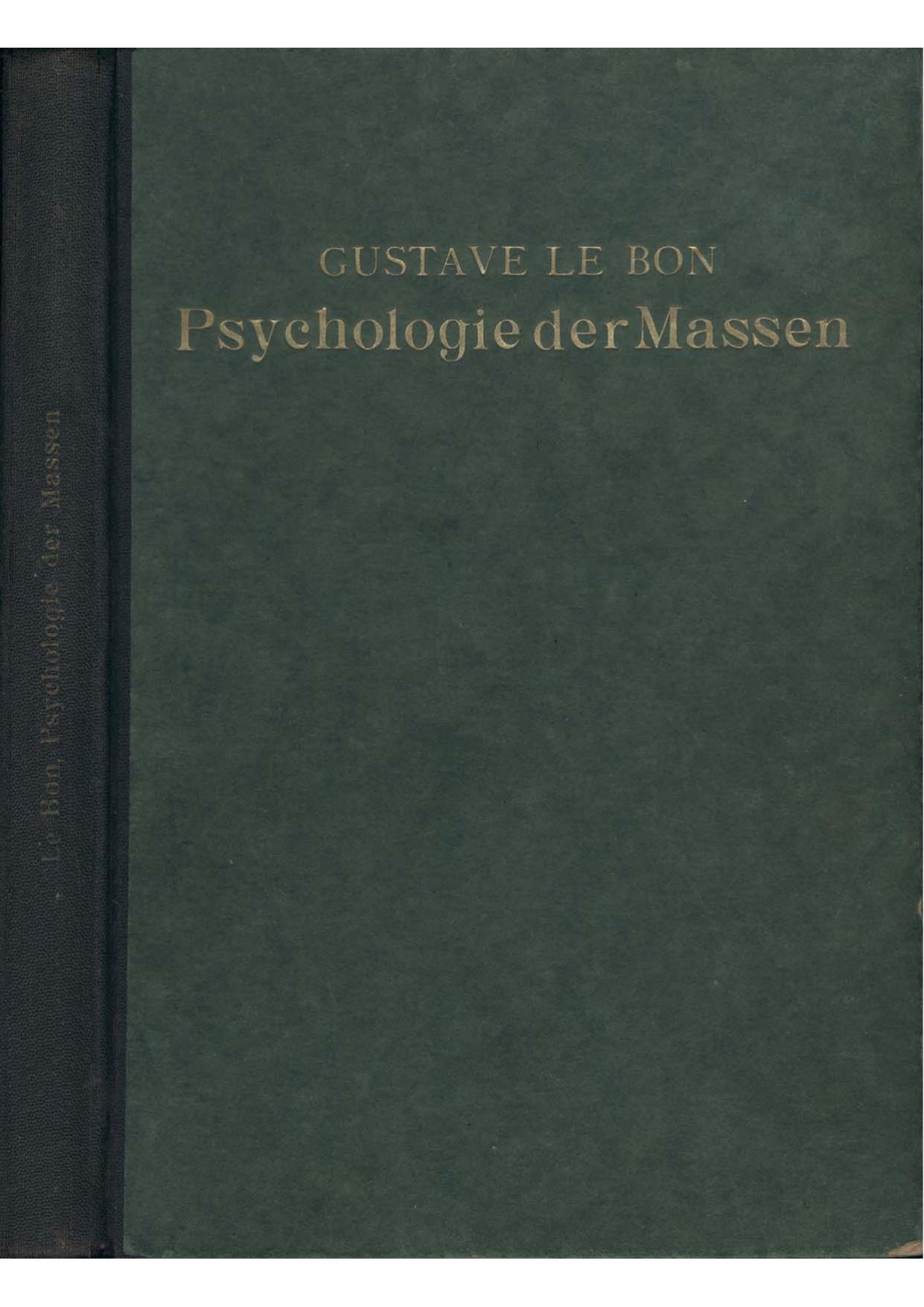 Psychologie der Massen