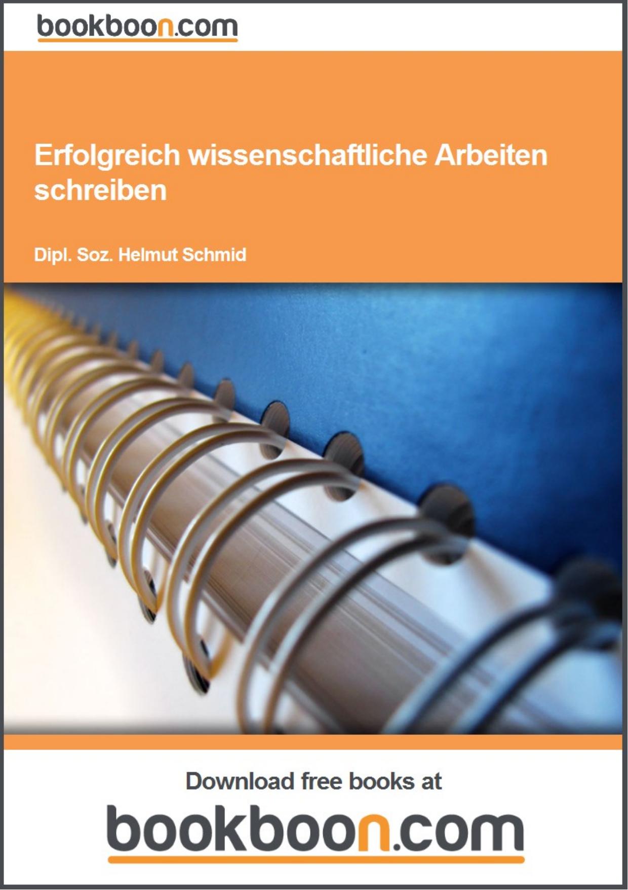 Erfolgreich wissenschaftliche Arbeiten schreiben
