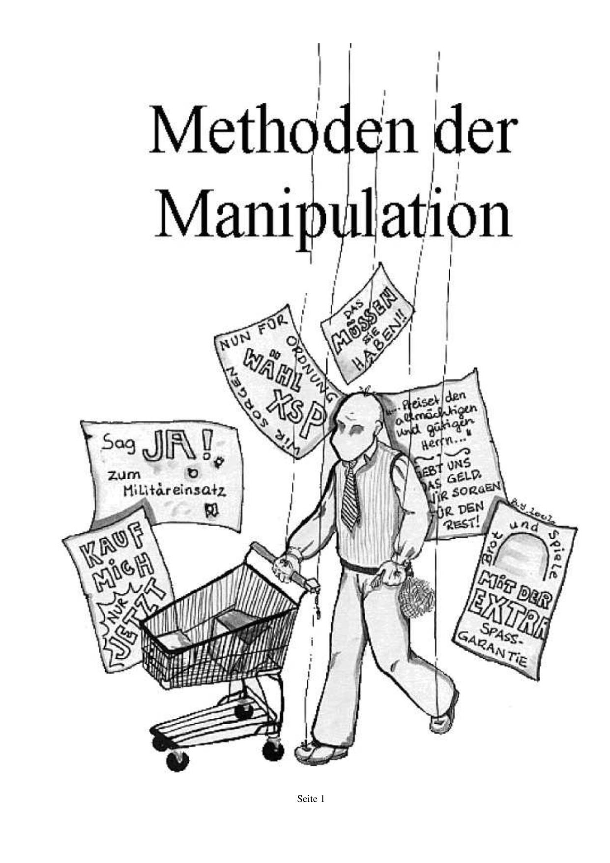 Methoden der Manipulation