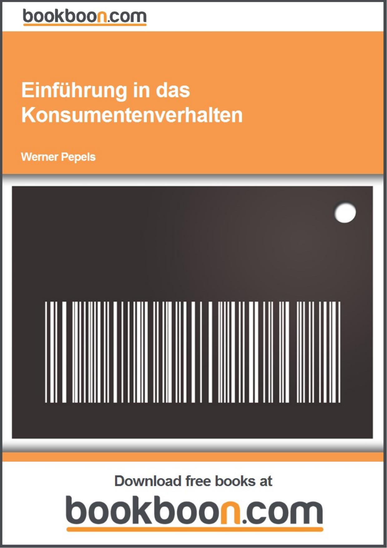 Einführung in das Konsumentenverhalten