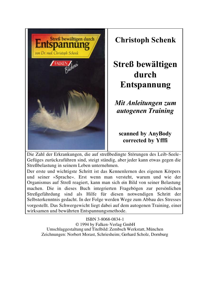 Microsoft Word - Christoph Schenk - Stre. bew.ltigen durch Entspannung.doc